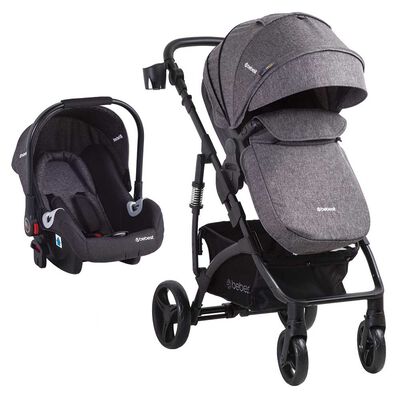 Imagen 2 del producto Coche Cuna Travel System Bebe Explorer LX Negro Bebesit