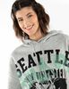Polerón hoodie Con Estampado Mujer Icono