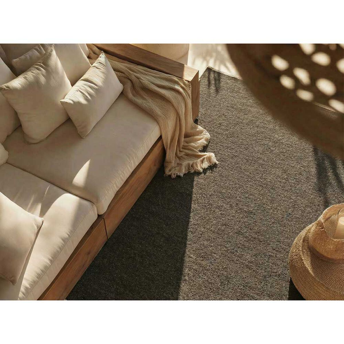 Alfombra Elements & Co Coffee Lana Cafe 220x290 cm