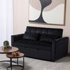 Sofá Cama Daniels KMP1BK 2 Cuerpos Negro