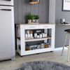 Isla de Cocina TuHome Cala 2 Cajones Blanco