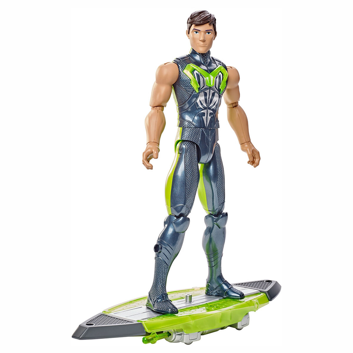 Max Steel Figura con Turbo