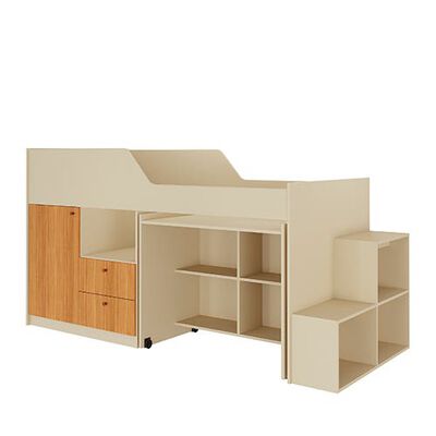 Base Cama Funcional Decocasa 1,5 Plazas Aila