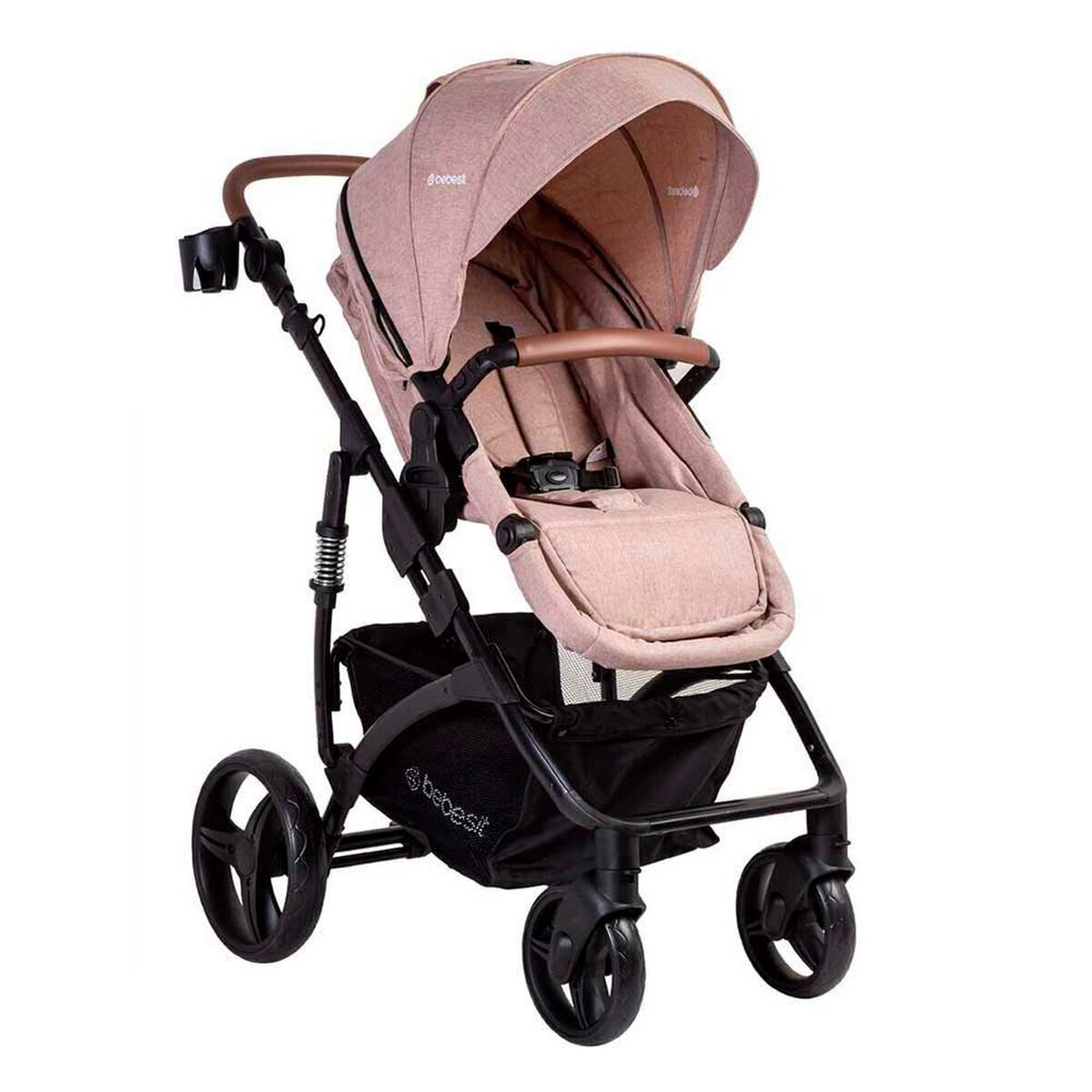 Coche Cuna Travel System Bebe Quest LX Beige Bebesit
