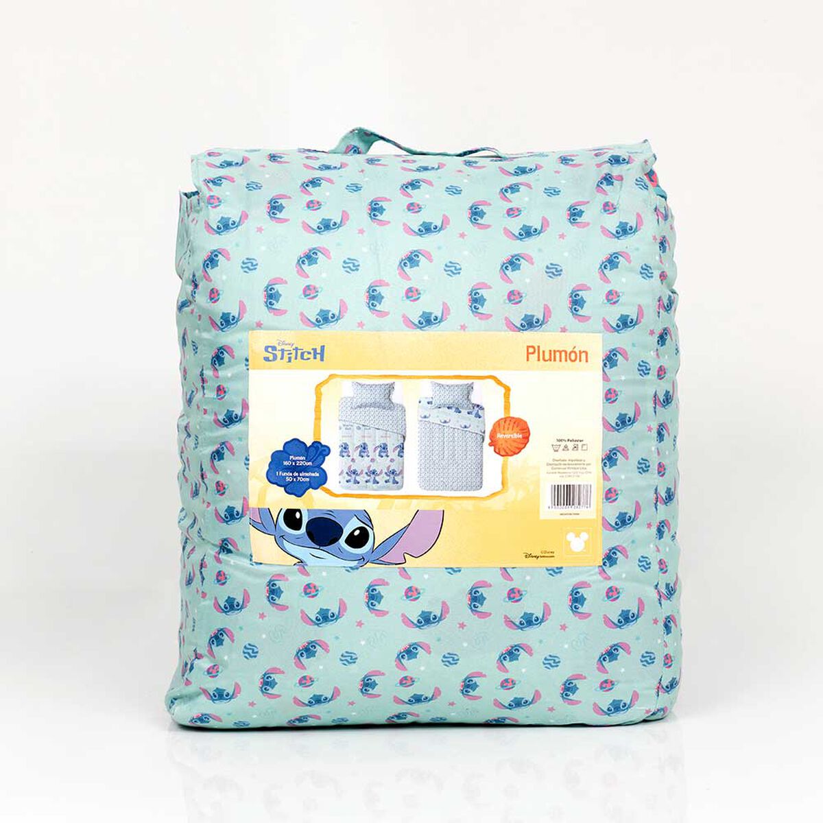 Plum&oacute;n Infantil Disney-Stitch 1.5 Plazas Planeta