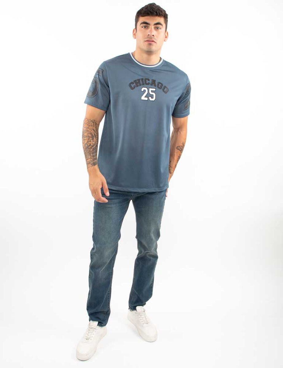 Polera Manga Corta Hombre Icono