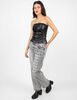Jeans Indigo Apliques Mujer Fiorucci