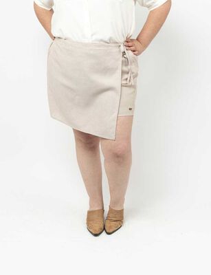 Imagen 1 del producto Falda Short Mujer Extralindas Beige