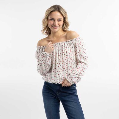 ICONO Blusa Bambula Mujer Icono
