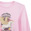 Pack 2 Polera Manga Larga Estampada de Algodón Niña Mila