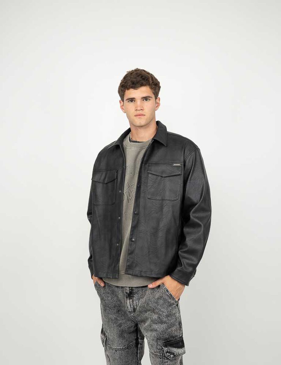 Chaqueta Ecocuero Hombre Soviet