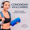 Pack Toallon Y Toalla Microfibra Terry Azul Pro Outdoor