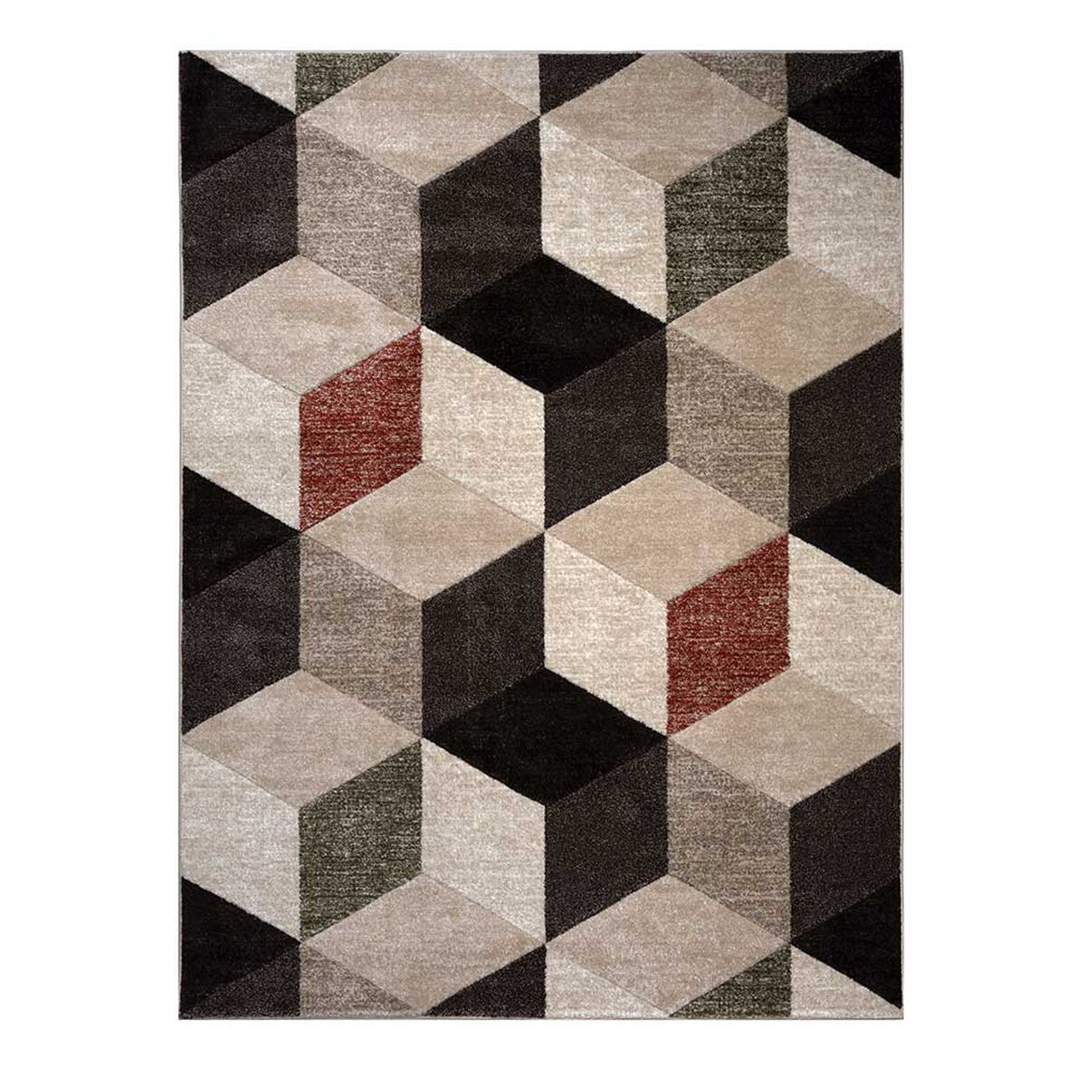 Alfombra Idetex Frise Carved Avangard 150 x 200 cm Beige