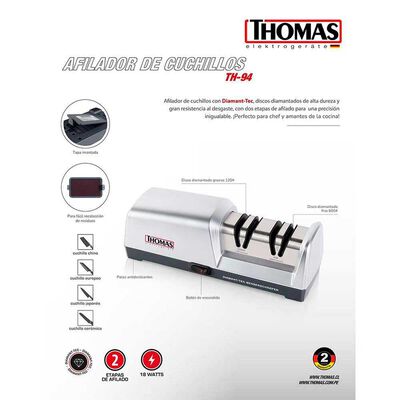 Imagen 2 del producto Afilador de Cuchillos Eléctrico Thomas TH-94