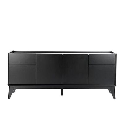 Imagen 1 del producto Buffet Decocasa Float 4 Puertas 2 Cajones Negro