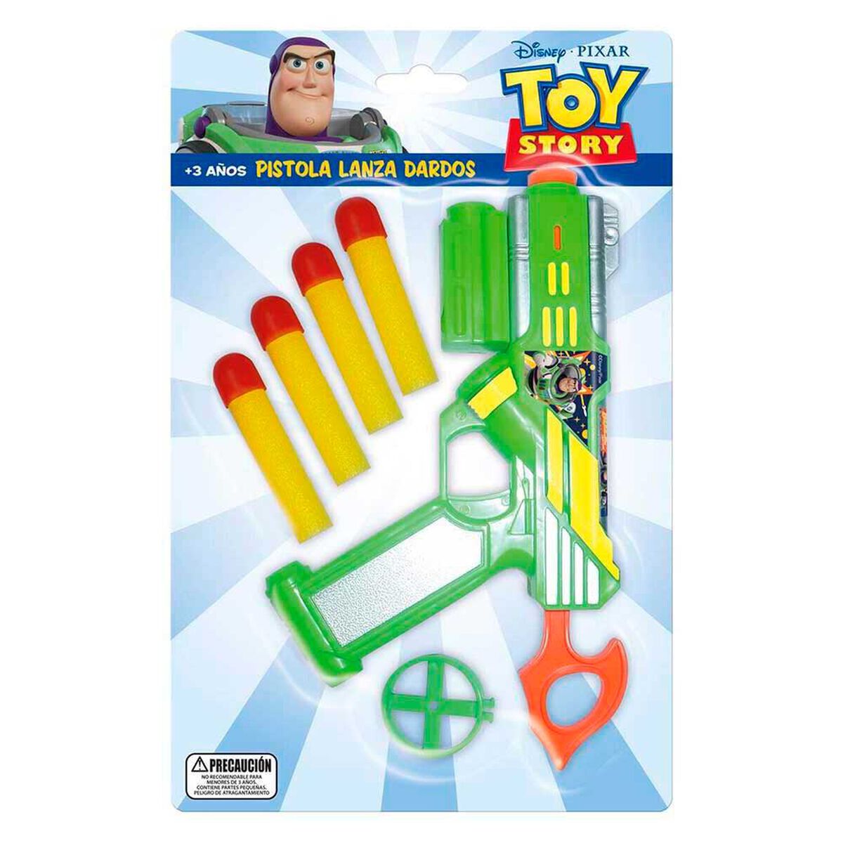 Pistola Lanza Dardos Toy Story Disney Pronobel