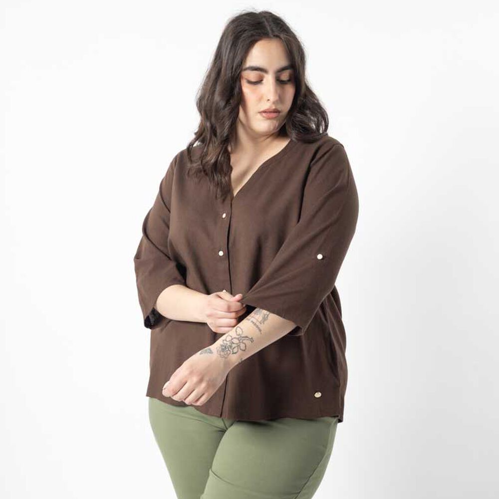 Blusa Lino Mujer Extralindas