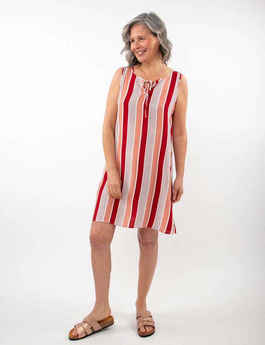 Vestido Midi Sin Mangas Mujer Portman Club