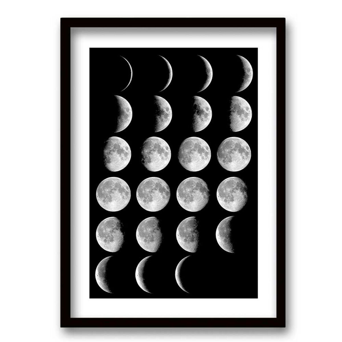 Cuadro Decorativo Retela Moons 40 x 30 cm