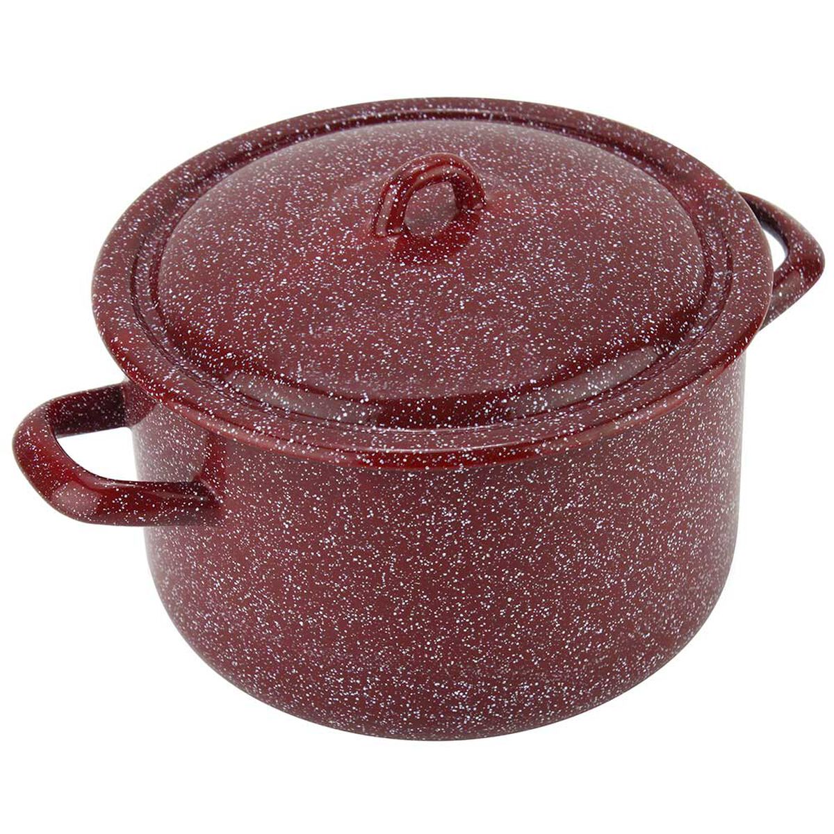 Cacerola Acero Vitrificado Fantuzzi Fundo Rojo 18 cm