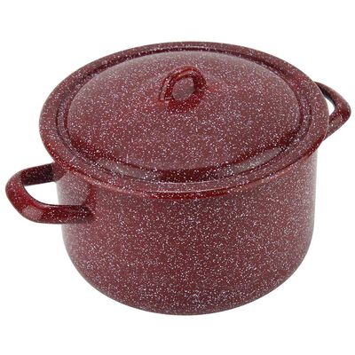 Imagen 2 del producto Cacerola Acero Vitrificado Fantuzzi Fundo Rojo 18 cm