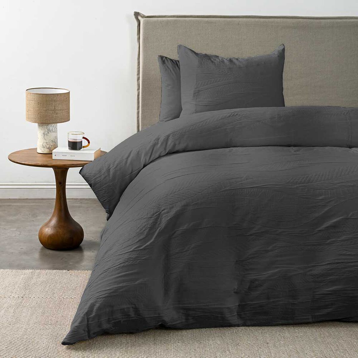 Funda de Plum&oacute;n Cannon 1.5 Plazas Weaves Gray