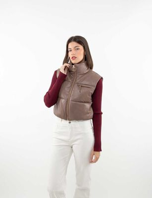 Imagen 1 del producto Parka Puffa Sin Mangas Mujer Fiorucci Cafe, Negro