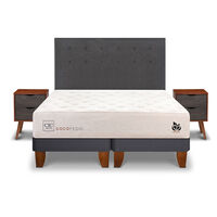 Cama Europea CIC Base Dividida 2 Plazas Cocopedic