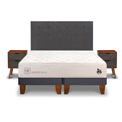 Imagen 1 del producto Cama Europea CIC Base Dividida 2 Plazas Cocopedic