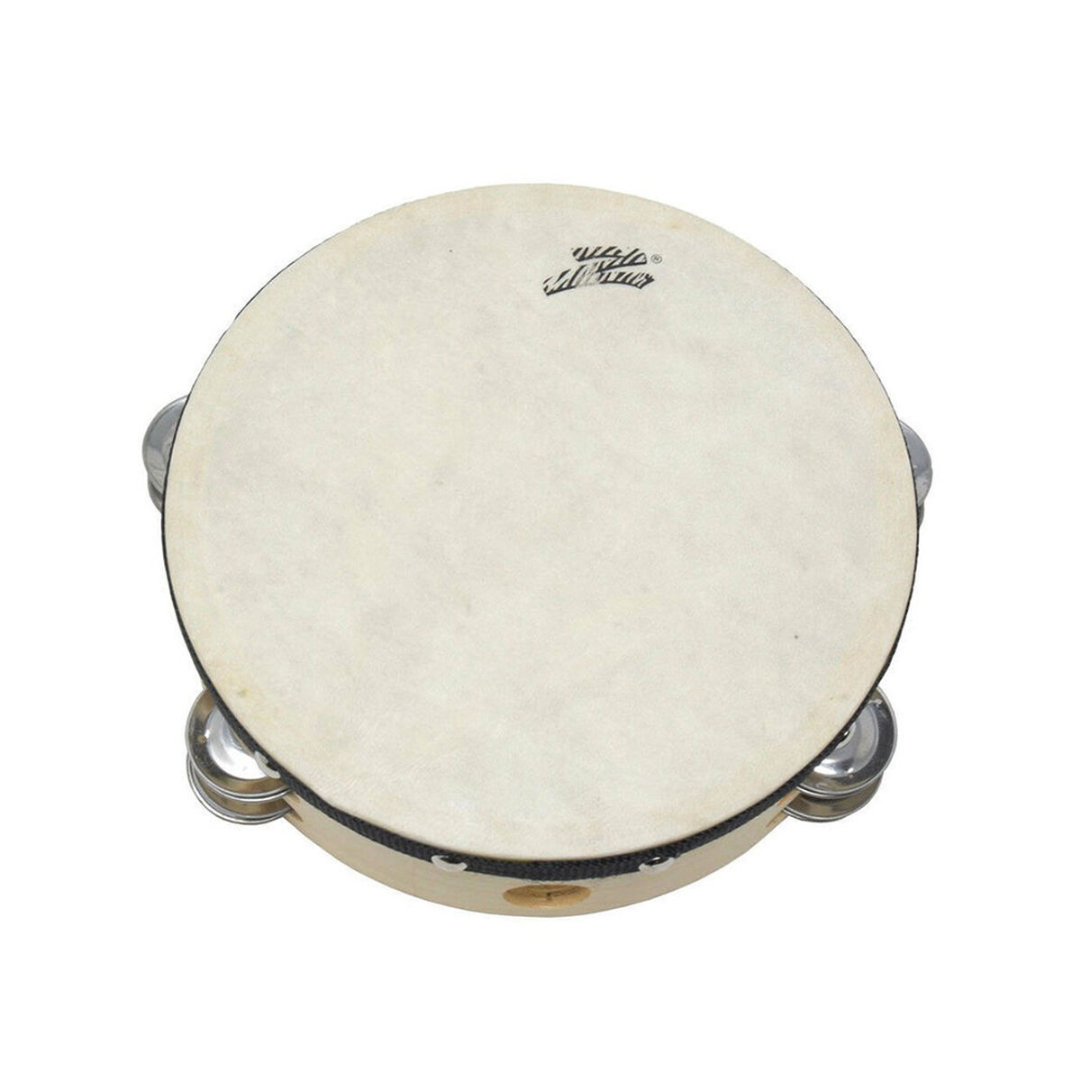 Pandero Zebra ATMW8 8" Blanco
