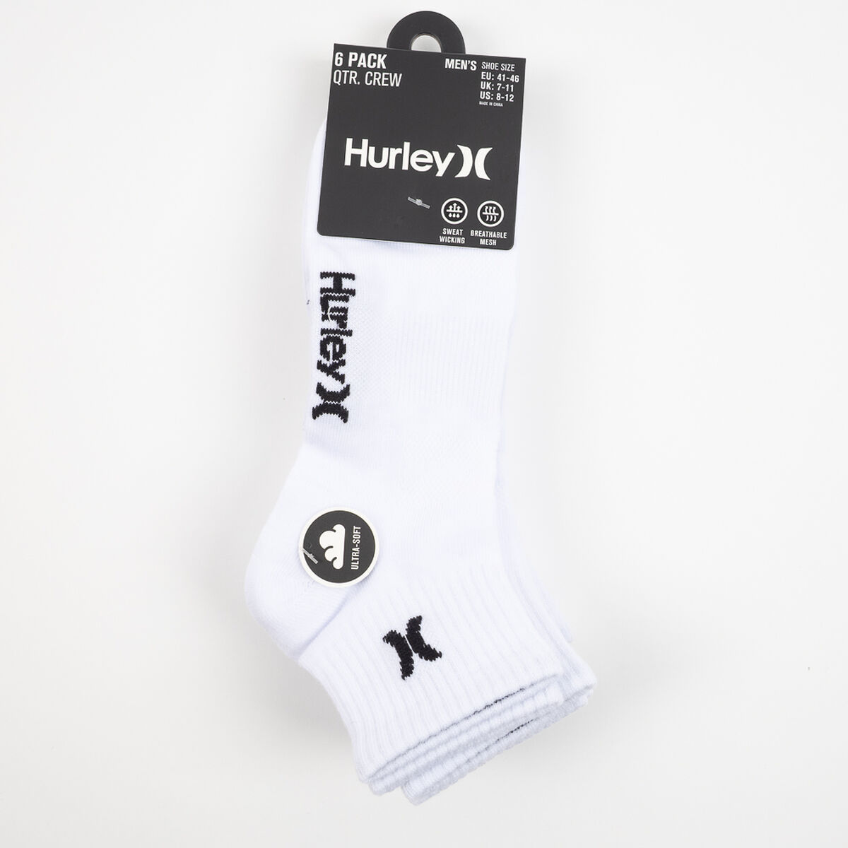 Pack 6 Calcetas Deportiva Unisex Hurley