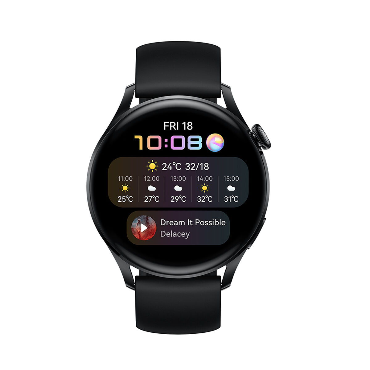 Smartwatch Huawei Watch 3 1,43" Negro