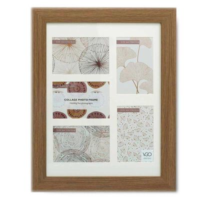 Imagen 1 del producto Marco Vgo Collage Café Claro 30 x 40 cm