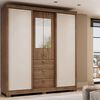 Clóset Roca Fit 4 Puertas 3 Cajones Canela