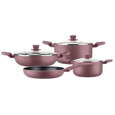 Imagen 1 del producto Batería de Cocina Aluminio Marmicoc Spring 7 Piezas