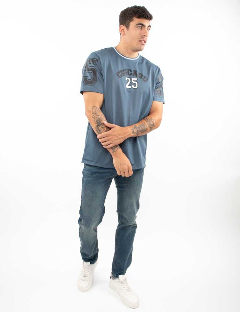 Polera Manga Corta Hombre Icono