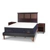Cama Europea CIC King S&uacute;per Premium + Respaldo + Veladores