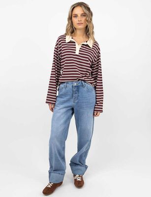 Imagen 2 del producto Jeans Mujer Icono Celeste, Indigo