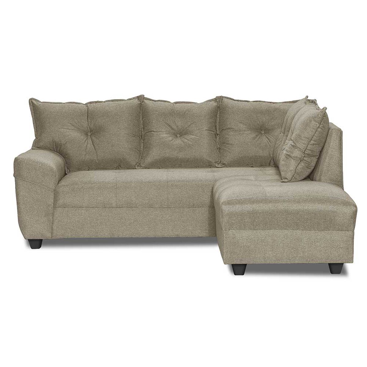 Sofá Seccional Derecho Innovamuebles Australia 3-1 Cuerpos Beige