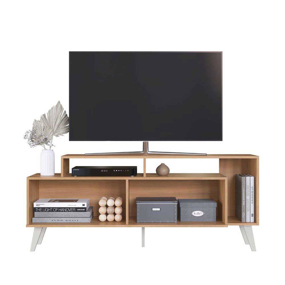 Rack TV Amuv Lisboa  Hasta 50" Blanco