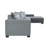 Sof&aacute; Seccional Living Factory Venecia 5 Cuerpos Gris