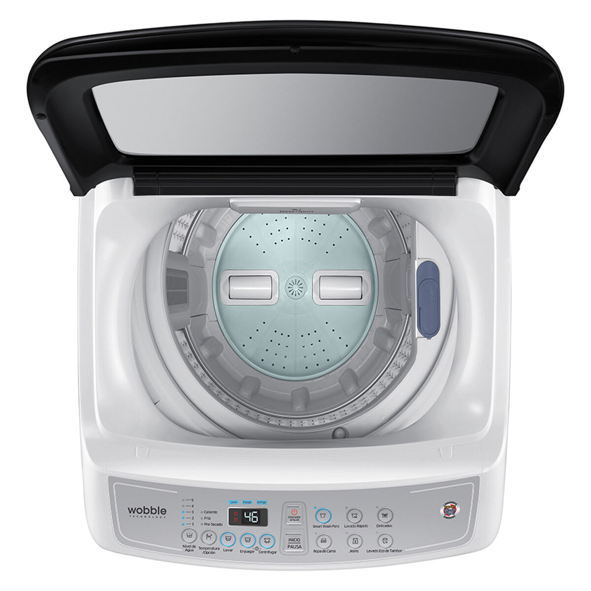 Lavadora Automática Samsung WA90H4400SW1ZS 9 kg.