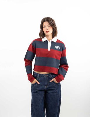 Imagen 1 del producto Polerón Mujer Icono Burdeo