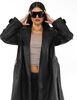 Abrigo Trench Ecocuero Mujer Icono