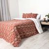 Plumón Estampada Mashini 2 Plazas Kay Coral Print Sherpa