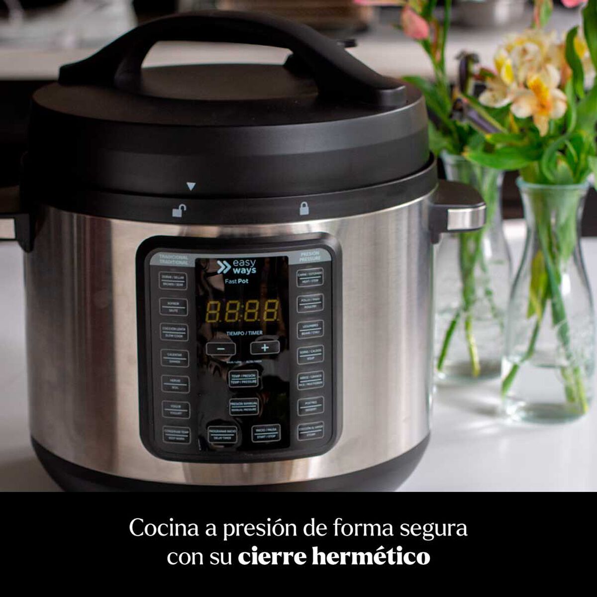 Olla El&eacute;ctrica EasyWays Fast Pot 7,6 lts.