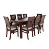 Juego de Comedor Muebles Hema Roma 6 Sillas 2 Sitiales Chocolate