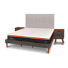 Cama Europea Curve CIC King Bee Comfort + Respaldo + 2 Veladores