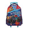Pack Mochila con Ruedas, Estuche y Lonchera Hot Wheels