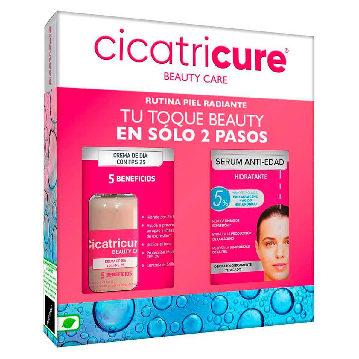 Pack Cicatricure Beauty Care 40G + Serum Hidratante 30Ml